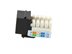 Picture of Cat 6 SpeedTerm Keystone Jack 90 Degree 110 UTP - Black - 1 of 12