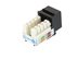 Picture of Cat 6 SpeedTerm Keystone Jack 90 Degree 110 UTP - Black - 4 of 12