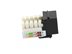 Picture of Cat 6 SpeedTerm Keystone Jack 90 Degree 110 UTP - Black - 5 of 12