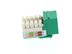 Picture of Cat 6 SpeedTerm Keystone Jack 90 Degree 110 UTP - Green - 5 of 12