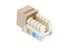 Picture of Cat 6 SpeedTerm Keystone Jack 90 Degree 110 UTP - Ivory - 2 of 12