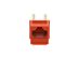 Picture of Cat 6 SpeedTerm Keystone Jack 90 Degree 110 UTP - Orange - 7 of 12