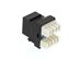 Picture of Cat 6 SpeedTerm Keystone Jack 180 Degree 110 UTP - Black - 2 of 13