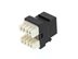 Picture of Cat 6 SpeedTerm Keystone Jack 180 Degree 110 UTP - Black - 4 of 13