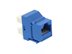 Picture of Cat 6 SpeedTerm Keystone Jack 180 Degree 110 UTP - Blue - 6 of 13