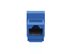 Picture of Cat 6 SpeedTerm Keystone Jack 180 Degree 110 UTP - Blue - 7 of 13