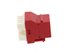 Picture of Cat 6 SpeedTerm Keystone Jack 180 Degree 110 UTP - Red - 5 of 12