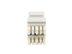 Picture of Cat 6 SpeedTerm Keystone Jack 180 Degree 110 UTP - White - 3 of 13