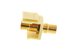 Picture of Feed Through Keystone Jack - RCA (Component / Composite) - Ivory - Color Coded Red - 1 of 8