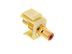 Picture of Feed Through Keystone Jack - RCA (Component / Composite) - Ivory - Color Coded Red - 2 of 8