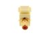 Picture of Feed Through Keystone Jack - RCA (Component / Composite) - Ivory - Color Coded Red - 3 of 8