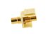 Picture of Feed Through Keystone Jack - RCA (Component / Composite) - Ivory - Color Coded Red - 5 of 8