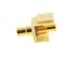 Picture of Feed Through Keystone Jack - RCA (Component / Composite) - Ivory - Color Coded White - 5 of 8