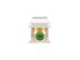Picture of Feed Through Keystone Jack - RCA (Component / Composite) - White - Color Coded Green - 7 of 8