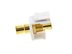 Picture of Feed Through Keystone Jack - RCA (Component / Composite) - White - Color Coded Yellow - 5 of 8