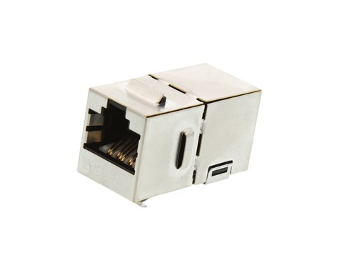 Cat 6A Shielded Panel Mount Keystone Coupler