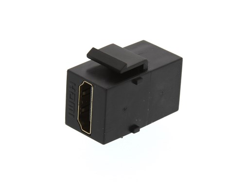 HDMI Keystone Coupler - Black