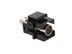 Picture of BNC 75 Ohm Feed Through Keystone Jack - Black - 6 of 8