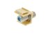 Picture of F-Type 3GHz Feed Through Keystone Jack - Ivory - 0 of 8