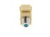 Picture of F-Type 3GHz Feed Through Keystone Jack - Ivory - 3 of 8