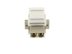 Picture of Fiber Optic Keystone Coupler - LC to LC Multimode Duplex - White - 3 of 8