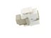 Picture of Fiber Optic Keystone Coupler - LC to LC Multimode Duplex - White - 5 of 8