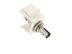 Picture of Fiber Optic Keystone Coupler - ST to ST Singlemode Simplex - White - 2 of 8