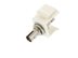 Picture of Fiber Optic Keystone Coupler - ST to ST Singlemode Simplex - White - 4 of 8
