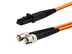Picture of 10m Multimode Duplex Fiber Optic Patch Cable (50/125) - ST to MTRJ - 0 of 4