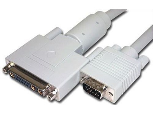 8 Inch Sun Monitor Adapter Cable - 13W3 Female to HD15 Male