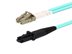 10 meter OM3 multimode duplex fiber optic patch cable LC to MTRJ aqua 50/125 - 0 of 1