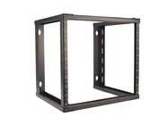 15U open frame wall mount rack, 16 inch depth