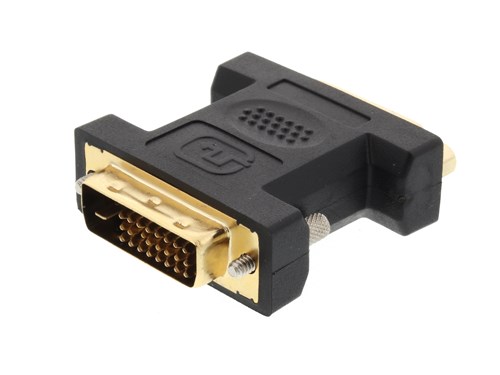 DVI Adapter - DVI-I Female to DVI-D Male