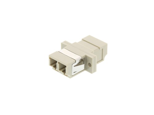 LC Multimode Duplex Fiber Adapter - PC (Physical Connector)
