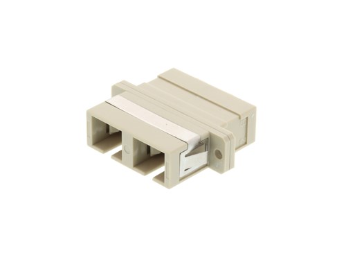 SC Multimode Duplex Fiber Adapter - PC (Physical Connector)