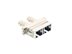 Picture of SC/ST Singlemode Duplex Hybrid Fiber Adapter - PC (Physical Connector) - 6 of 8