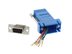 Picture of Modular Adapter Kit - DB9 Female to RJ45 - Blue - 0 of 8