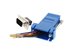 Picture of Modular Adapter Kit - DB9 Male to RJ45 - Blue - 1 of 8