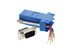 Picture of Modular Adapter Kit - DB9 Male to RJ45 - Blue - 7 of 8