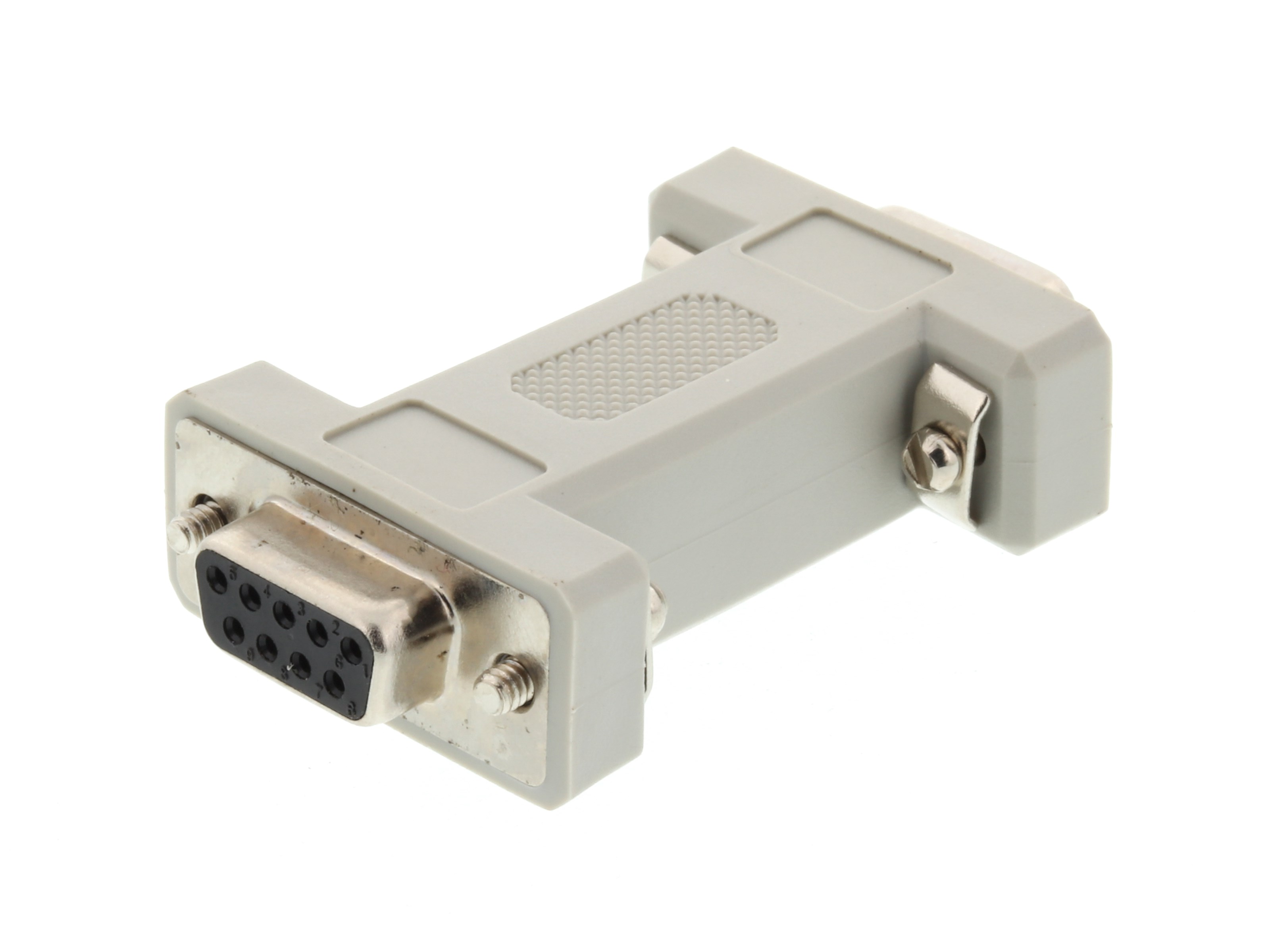 thumbnail image 2 of DB9 Null Modem Adapter – Male To Female Serial Gender Changer, Cross Wiring 2 of 6