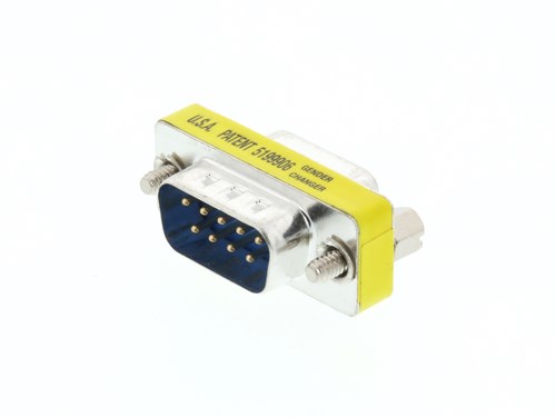 DB9 Port Saver - DB9 Male to Female - 5 Pack