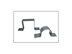 Picture of 2.5 Inch Square Cable Transit Stud Mounting Bracket - 2 of 4