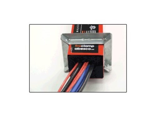 4 x 4 Inch Square Cable Transit Mounting Flange - Single