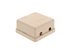 2 port surface mount box angled view - 1 of 8