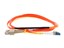 1 meter mode conditioning duplex fiber optic patch cable with LC to SC connectors