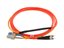 1 meter mode conditioning duplex fiber optic patch cable with SC to ST connectors