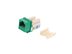Picture of Cat 6 SpeedTerm Keystone Jack 90 Degree 110 UTP - Green - 11 of 12