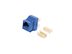 Picture of Cat 6 SpeedTerm Keystone Jack 180 Degree 110 UTP - Blue - 12 of 13