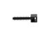 Picture of UV Black Wall Mount Plug with 9mm Mounting Hole - 100 Pack - 1 of 12