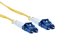 1 meter singlemode duplex fiber optic patch cable with LC to LC connectors - 0 of 2